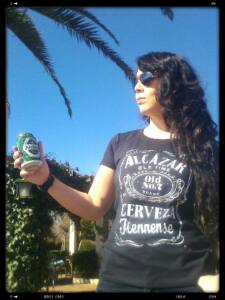 Camiseta Cerveza Alcázar Jack Daniels 5