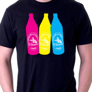 Camiseta Cerveza Alcázar litronas 1